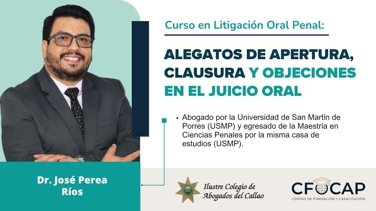 Ejemplo De Alegatos De Apertura Juicio Oral Penal www.youtube.com