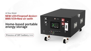 A2 48V DIY Box with V19 JK BMS+250A Circuit+All accessories+Easy to install