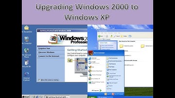 Upgrading Windows 2000 to Windows XP