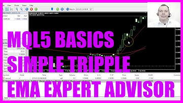 LEARN MQL5 TUTORIAL BASICS - 72 SIMPLE TRIPLE EMA