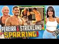 Alex Pereira and Sean Strickland EXCLUSIVE sparring session for UFC 328 &amp; UFC Freedom 250