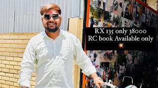 RX135 only 38000 RC book Available only E3 block Japan carboretor contact 9175701735 Nashik 💥