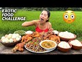 Ultimate Exotic Food &amp; Massive Eating Challenge 🐍🐢🐊🔥 | VDO park