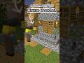 Minecraft Village Upgrade: House Doorbell. #minecraft #shorts #minecraftminecraftminecraft