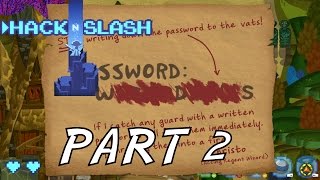 Hack N’Slash Playthrough Lets Play Part 2: Password-Wizardrules