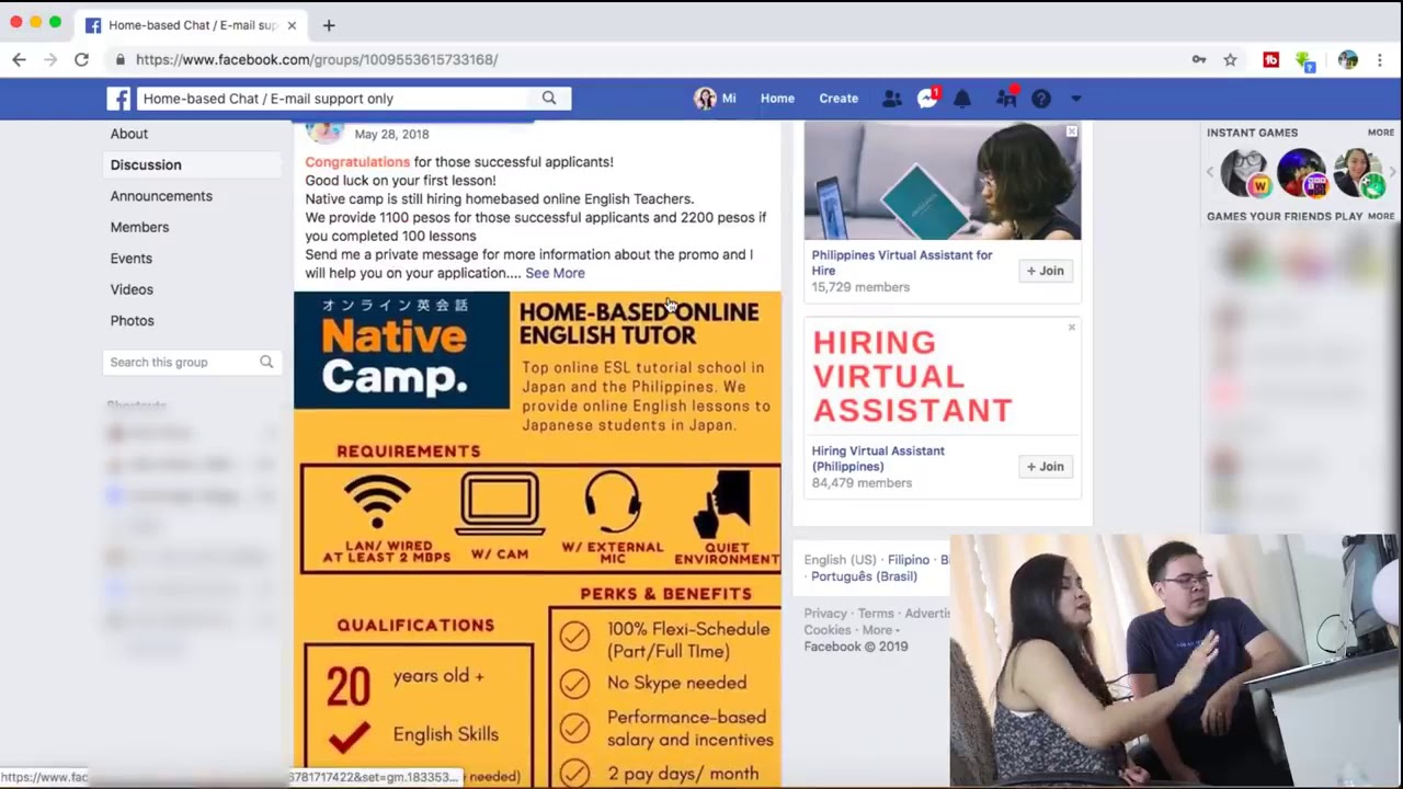 Paano mag hanap ng Legit Online Jobs sa Facebook Groups   Earn $600   month   NO NETWORKING