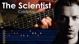 The Scientist Guitar TAB | Guitarra Tutorial ACORDES + TAB | Christianvib screenshot 3