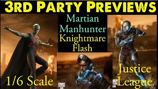 3rd Party 1/6 Scale Previews Knightmare Flash & Martian Manhunter Zack Snyder Justice League