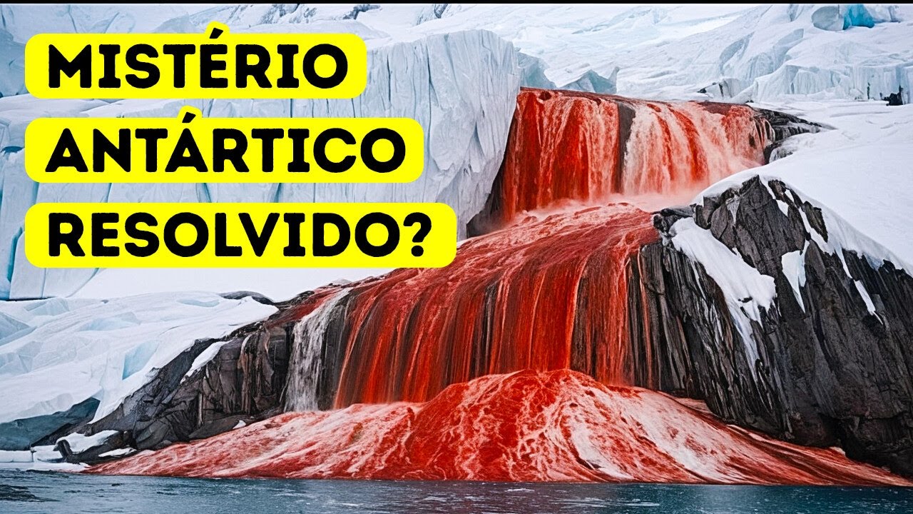 Os Cientistas Finalmente Resolveram o Mistério das Cataratas de Sangue