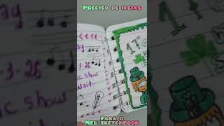 preciso de ideias para o meu sketchbook #diy #colorines #art #asmr #drawing #coloresvivos #sketch