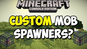 Minecraft Xbox & Playstation: Custom Mob Spawners? | Console Exclusive Discussion!