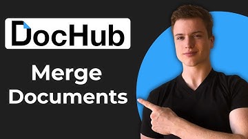 How To Merge Documents In DocHub (Working 2025)