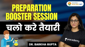 NTA UGC NET 2021 | Preparation Booster Session| By Dr. Barkha Gupta
