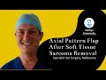 Axial pattern flap after soft tissue sarcoma removal specialist vet surgery melbourne