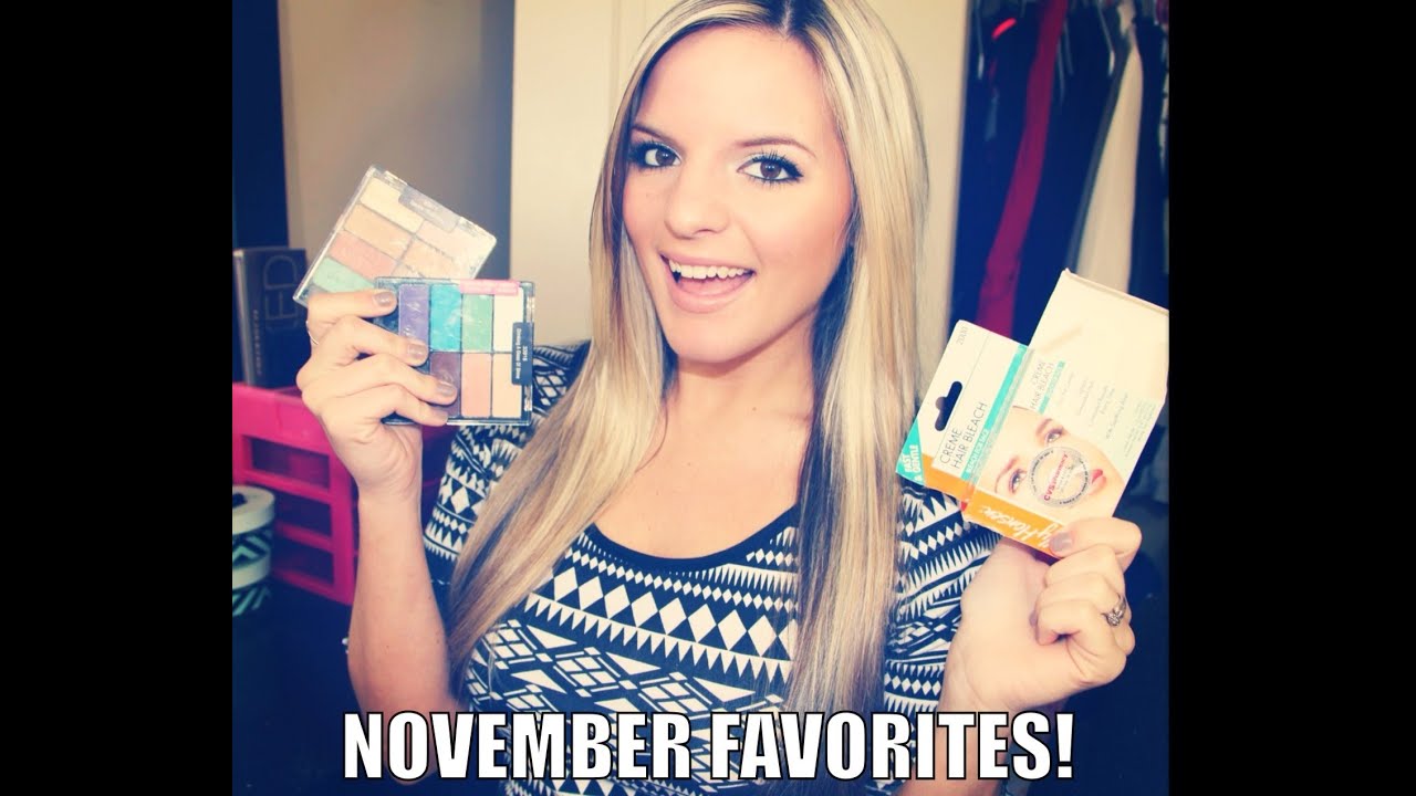 November 2012 Beauty Favorites
