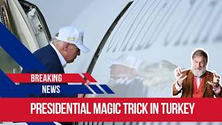 Trumps laughable exit in a catering truck