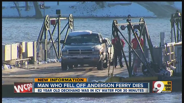 Anderson Ferry man dies after falling overboard