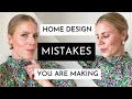 HOME DESIGN MISTAKES YOU ARE MAKING | STOP DOING THESE 5 DECOR MISTAKES!