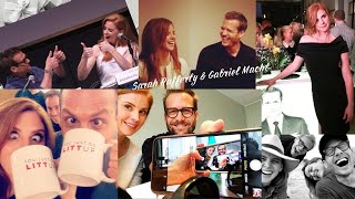 Sarah Rafferty and Gabriel Macht friendship