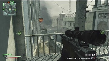 MW3 Amazing Cross Map NO SCOPE!