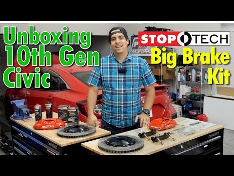 StopTech Big Brake Kit Review - 10th Gen Civic 2016 2017 2018 2019 2020 2021