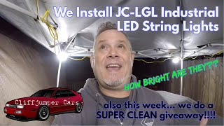 Download Lagu We Test JC-LGL Industrial LED String Lights... and do a Super Clean Giveaway MP3