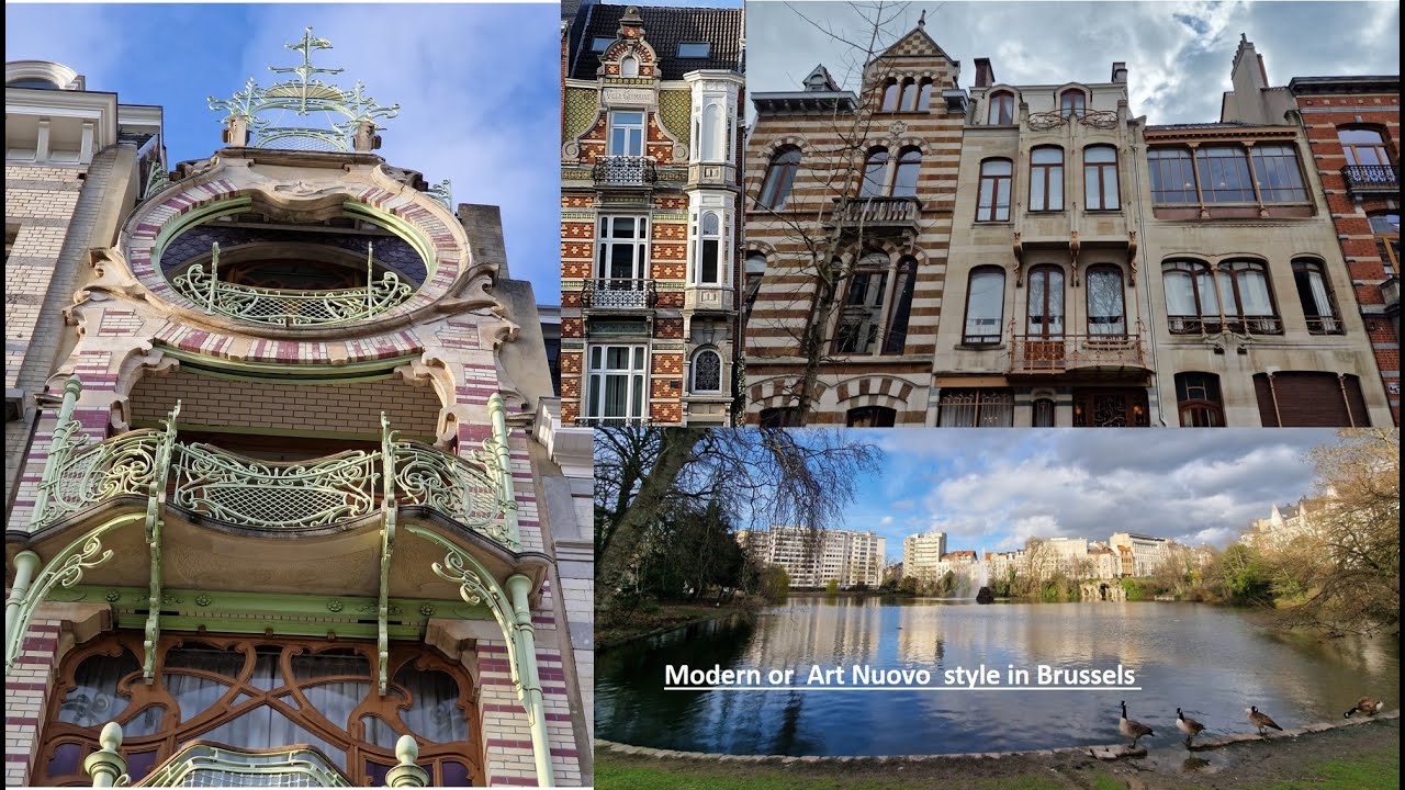 Brussels capital of Modern Architecture Style : Horta buildings UNESCO World Heritage