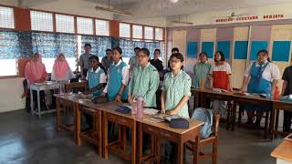 Lagu sorak Kelas 4 Berlian SEMESTA SMK Sri Kota 2020