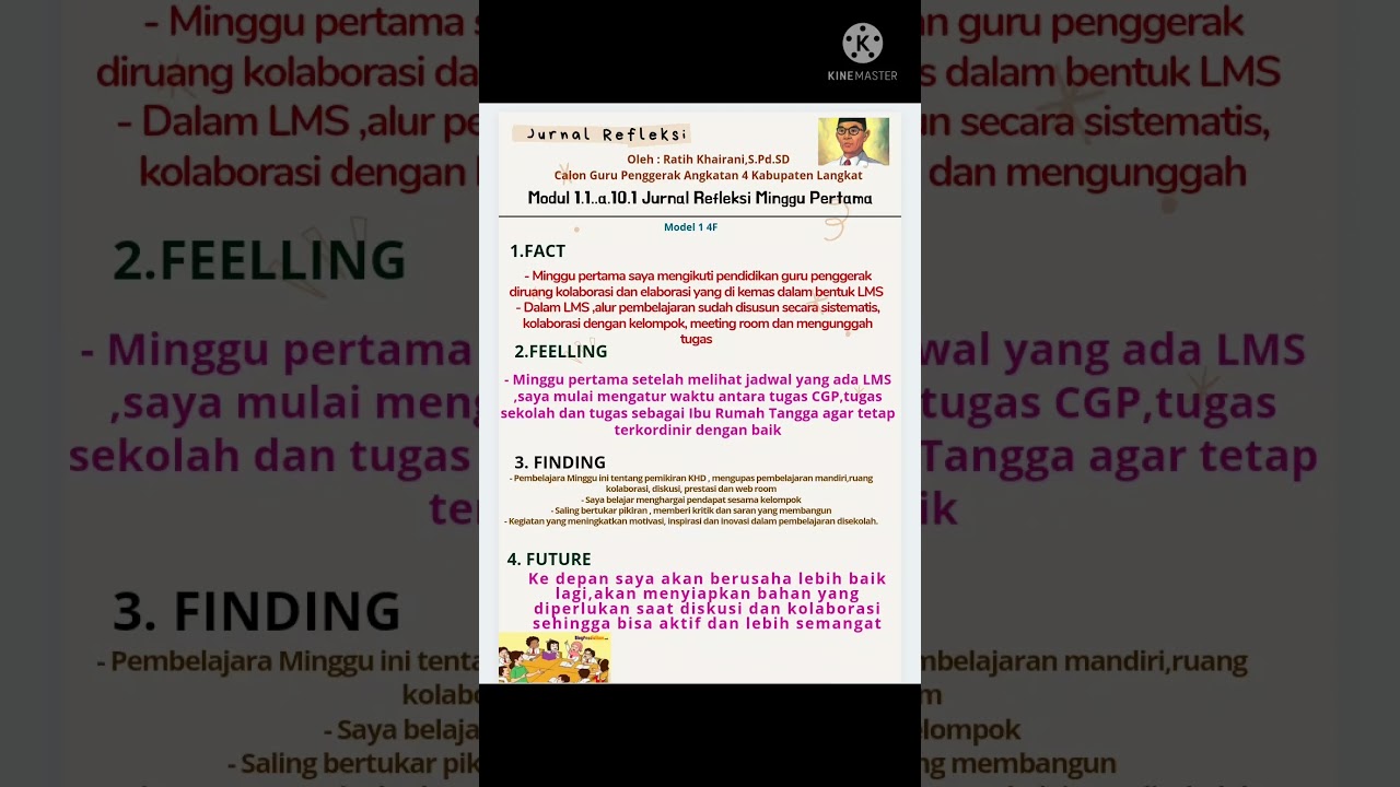 Jurnal Refleksi Minggu Pertama Youtube