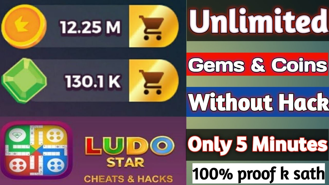 Ludo Star Gems & Coins unlimited Without hack With 100