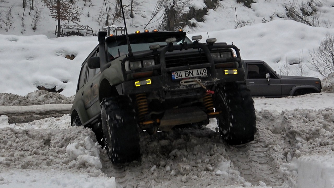 LAND CRUISER & PATROL &  DISCOVERY / Extreme Snow