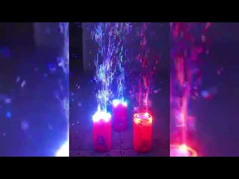 Bubble Blowing Machine 10 Holes Firework Electric Bubbles Music Light Colorful New Year Toys  #toys