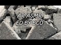 Gritty Charcoal Slabs Crumbling ASMR