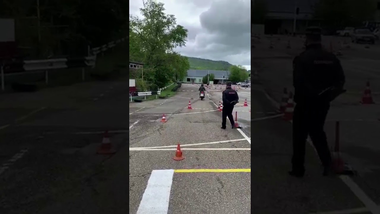 Сдача экзамена на категорию \"А\" в 2020 году - YouTube