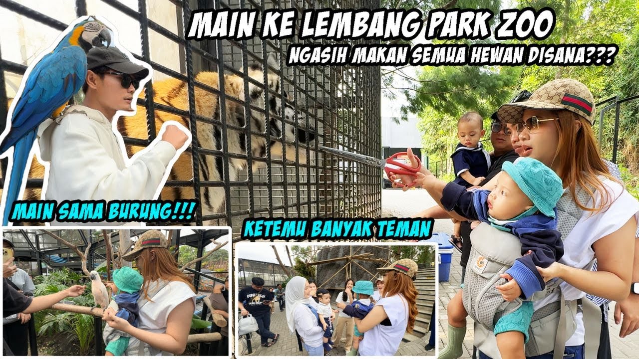 MAS GARUDA JALAN JALAN KE LEMBANG PARK ZOO !!!