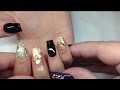 How To Black And Gold Foil