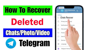How To Recover Deleted Telegram Message, Chats, Pictures and Videos | Telegram Chats Recovery ?