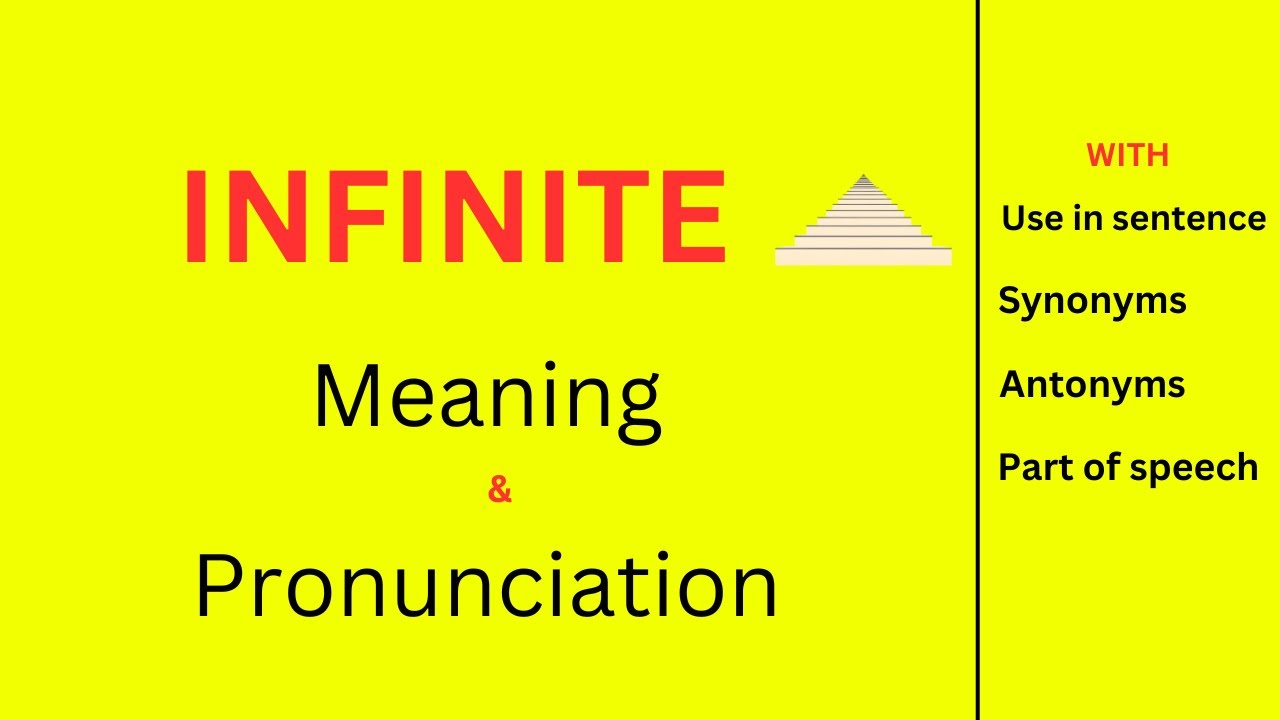 Infinite Meaning | Infinite Pronunciation | English Pronunciation Practice