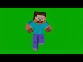 Minecraft Dancing Green Screen Video | #copyrightfree #minecraft
