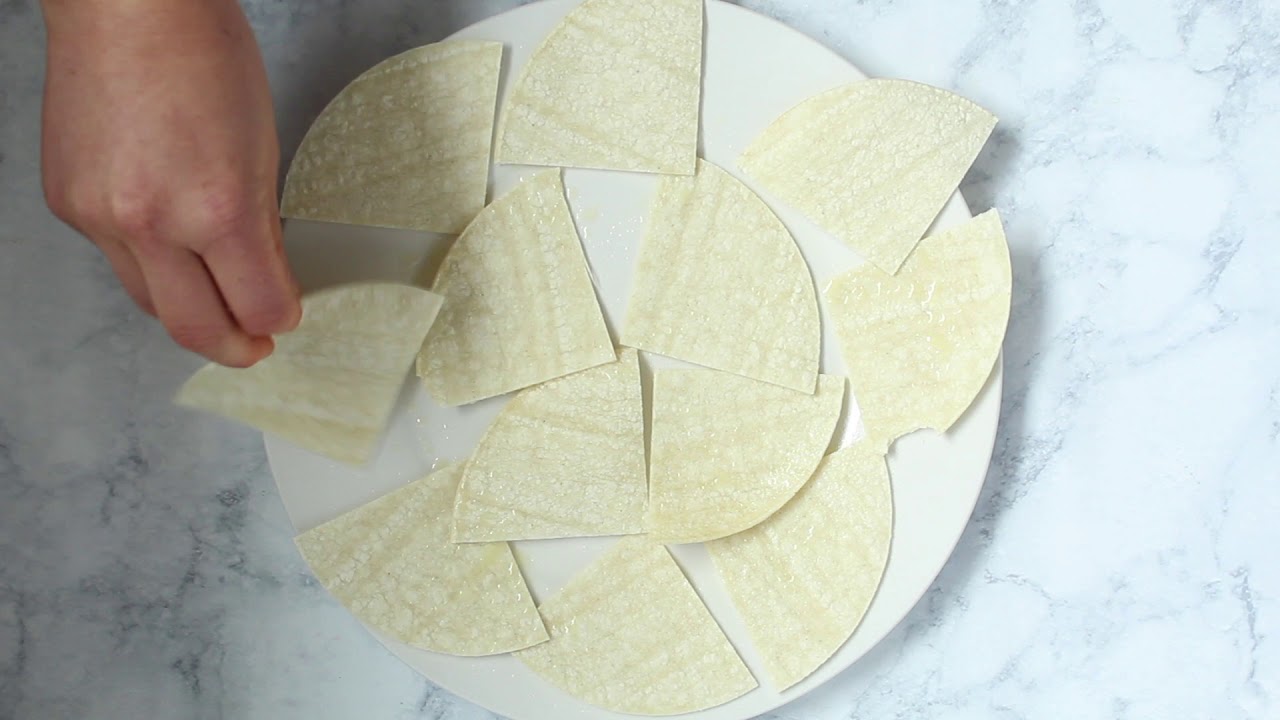 Homemade Tortilla Chips in the Microwave YouTube