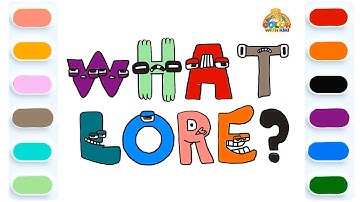 Learn to Draw Alphabet Lore - Drawing and Coloring Tutorial for Kids