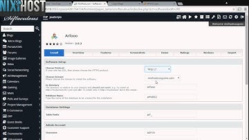 Installing Arfooo with Softaculous in cPanel