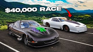 BIG MONEY & CRAZY RACING! 103 Car Butt Naked No Prep!