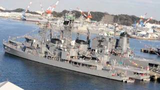 海上自衛隊 横須賀基地「吉倉地区」 H- Y-1~Y-5 2012年2月11日 安針塚公園