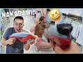 WATER GUN PRANK IN PUBLIC! GRABE TO!