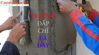 Thợ xây đắp chỉ đẳng cấp là đây I Amazing great construction worker I Construction 4.0