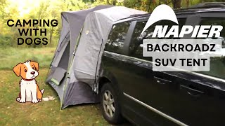 Napier Backroadz SUV Van Tent Camping with Dogs