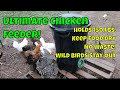 DIY Automatic Chicken Feeder! Hold 150 lbs. of Feed!