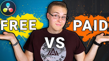 Davinci Resolve Free vs Paid - Which Is RIGHT For YOU?