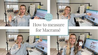 How Much Macrame Cord to Use, Easy Macrame Wall Hanging Instructions. Beginners DIY Tip New Design